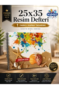 Resim Defteri Spiralli Karton Kapak 15 Yp 25x35 1 Adet